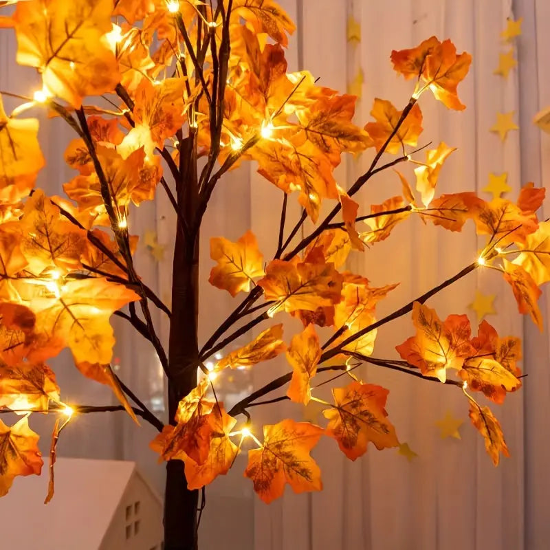 Frendorf | MapleGlow LED beleuchteter Ahornbaum | Stimmungsvolle Beleuchtung | Dekor für Innen & Außen