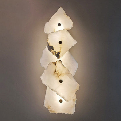 Chinesische moderne minimalistische rechteckige Lucite Eisen LED Wandleuchte Lampe
