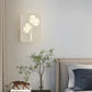 Modern Simplicity Iron Acrylic Rectangular Four-Leaf Clover Square Love Heart LED Wall Sconce Lamp For Bedside