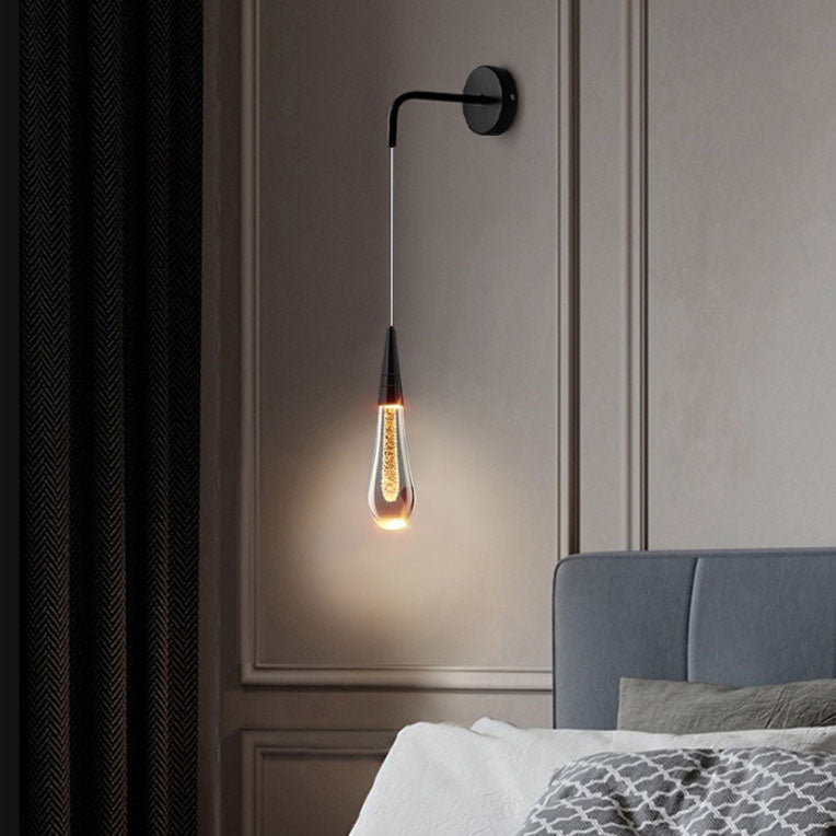 Frendorf | LumeTear Luxus LED Wandleuchte | Teardrop Design | Dimmbar | Für Schlafzimmer & Wohnzimmer