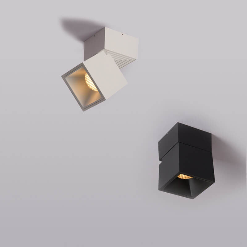 Frendorf | IlluVega Faltbare LED Deckenlampe | Modernes Design | Semi-Flush-Mount | Beleuchtung für Zuhause