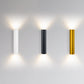 Frendorf | LightVibe Aluminium Wandleuchte Zylinder | 2-flammig | Modernes Design | Innen & Außen