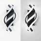 Modern Minimalist Spiral Linie Aluminium Acryl Silikon LED Wandleuchte Lampe Für Schlafzimmer