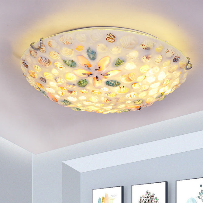 Frendorf | ScandiSphere LED Deckenleuchte | Skandinavisches Design | 2/3/4 Lichter | Flush Mount | Wohnzimmerbeleuchtung