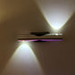 Moderne Kreativ Zylinder Rotierende Aluminium LED Wand Sconces Lampe