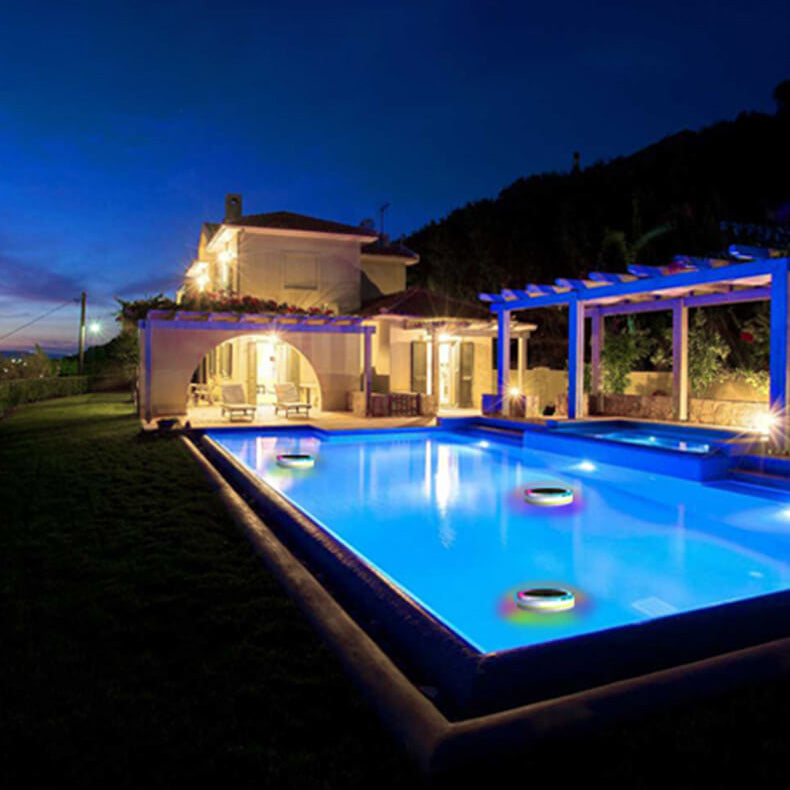 Frendorf | SolarisFloat LED Schwimmlicht | Solarbetrieben | Wasserdichte Beleuchtung für Pools und Gärten