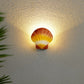Frendorf | ShellBright LED Wandleuchte | Kreatives Muscheldesign | Aluminium | Wasserdicht | Außenbeleuchtung