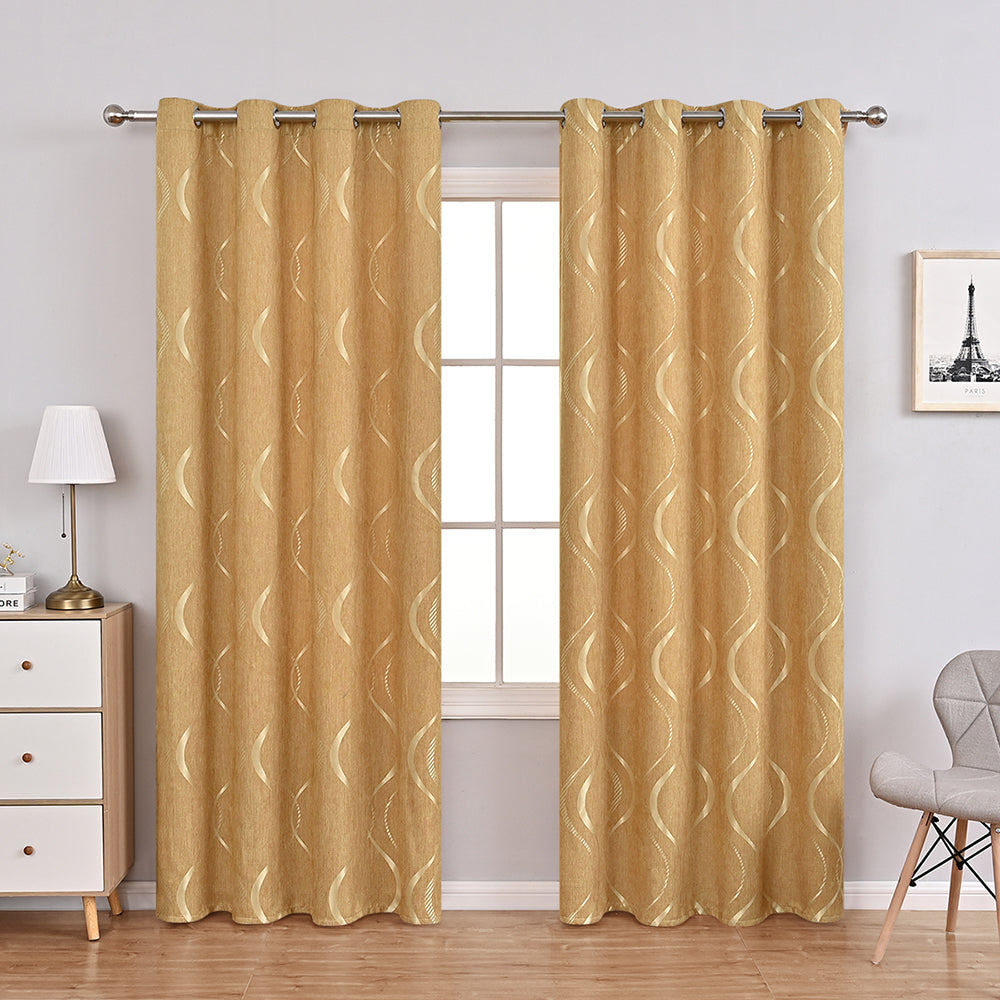 Frendorf | Elegante gesteppte Harmonie – moderne Chenille-Vorhänge