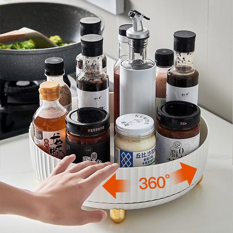 Frendorf | 360° drehbare Ablage, Gewürzregal
