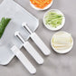 Frendorf | 3 in 1 multifunktionales Dreh-Schälmesser