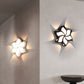 Zeitgenössische Einfachheit Aluminium Pinwheel Acrylschirm LED Wandleuchte Lampe für Schlafzimmer