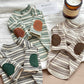 Chic Vintage Streifen Dehnbare Warme Hund Strickpullover