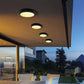 Einfache Runde Oktagon Aluminium Wasserdichte LED Deckenleuchte