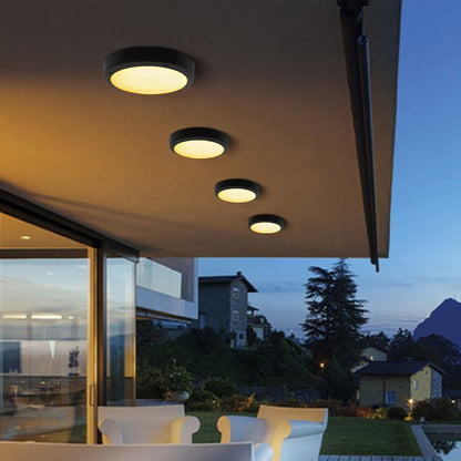 Einfache Runde Oktagon Aluminium Wasserdichte LED Deckenleuchte