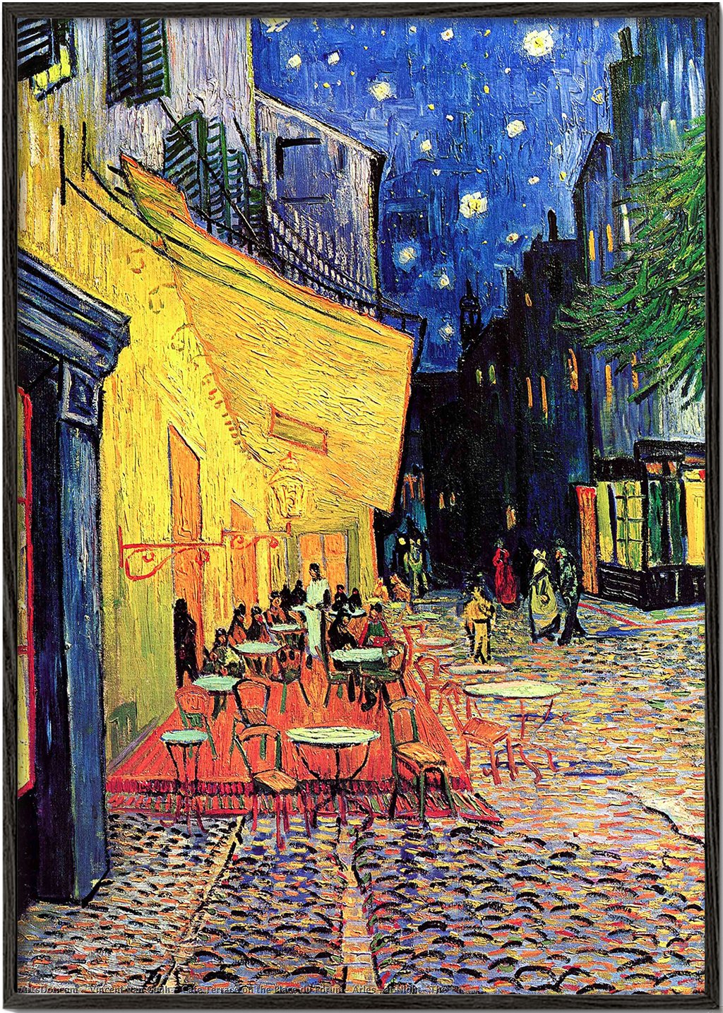 Café Terrasse bei Nacht - Van Gogh