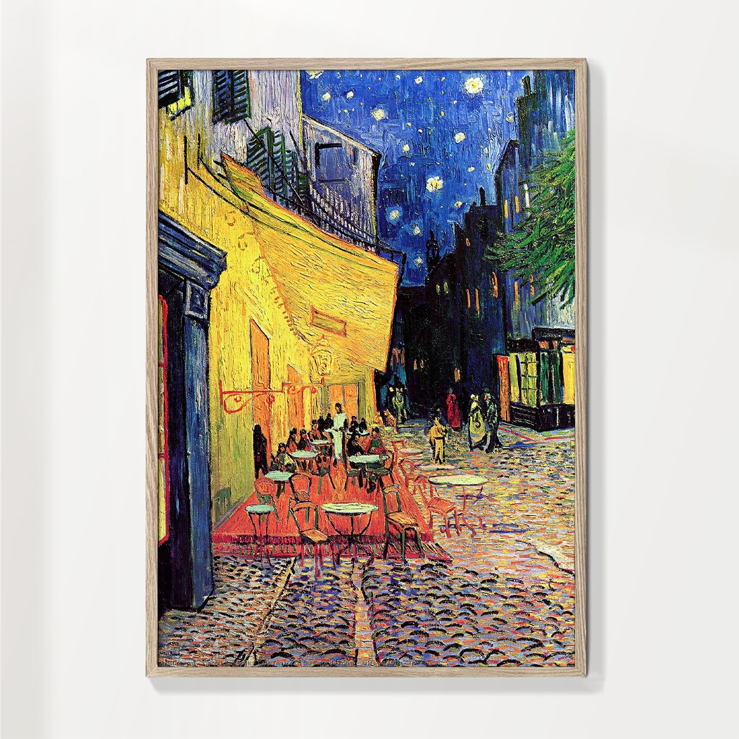Café Terrasse bei Nacht - Van Gogh