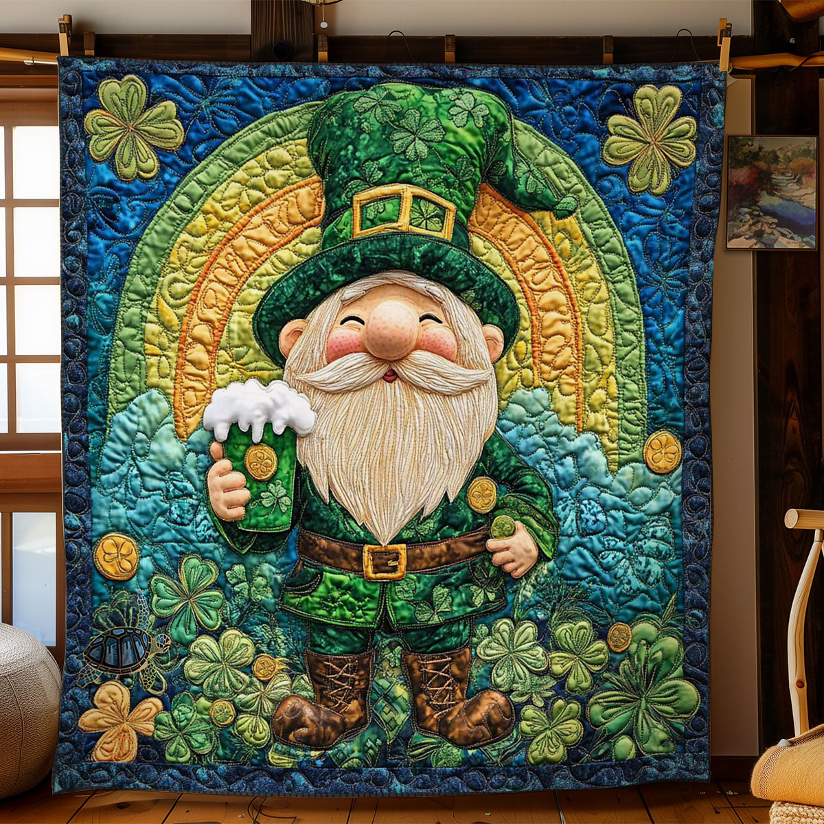 Bier und Gnom Proost Quilt