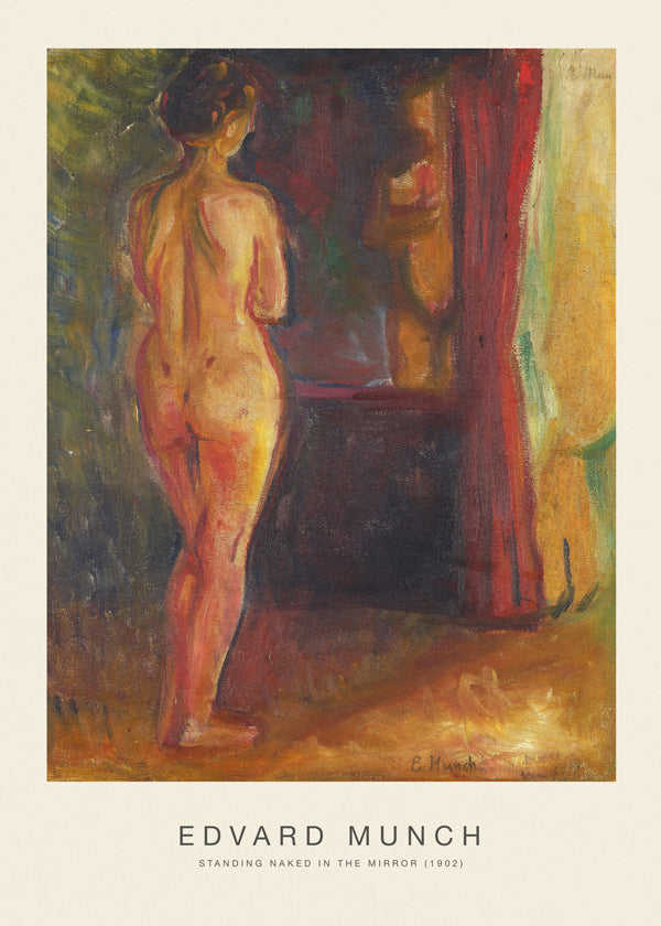 Standing Naked in the Mirror (Special Edition) - Edvard Munch