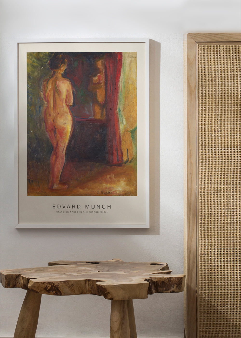 Standing Naked in the Mirror (Special Edition) - Edvard Munch