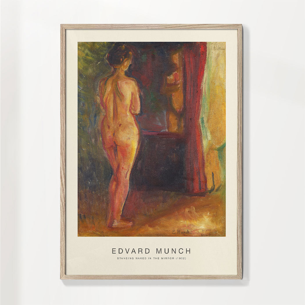 Standing Naked in the Mirror (Special Edition) - Edvard Munch