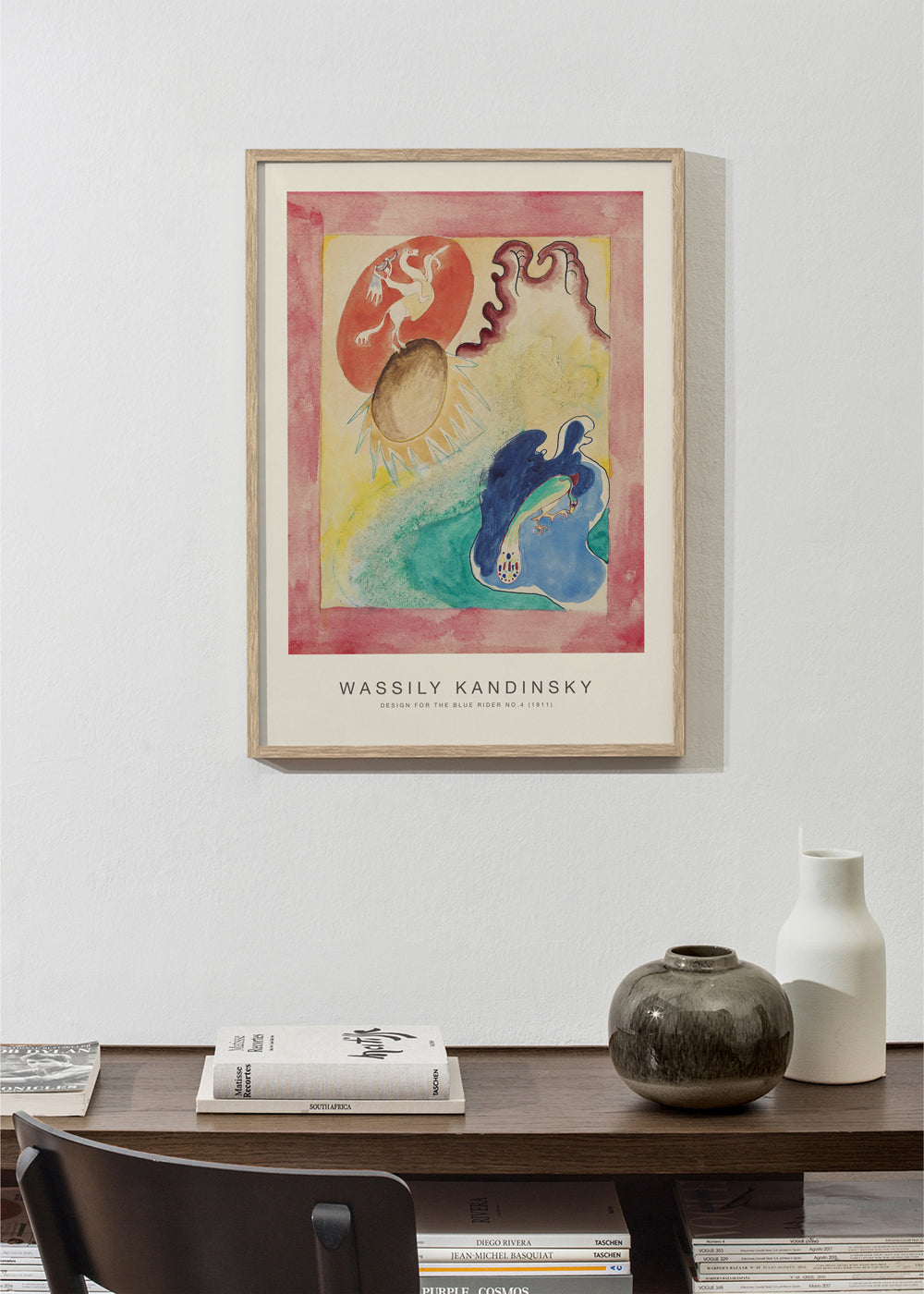 Design for the Blue Rider No.4 (Special Edition) - Wassily Kandinsky