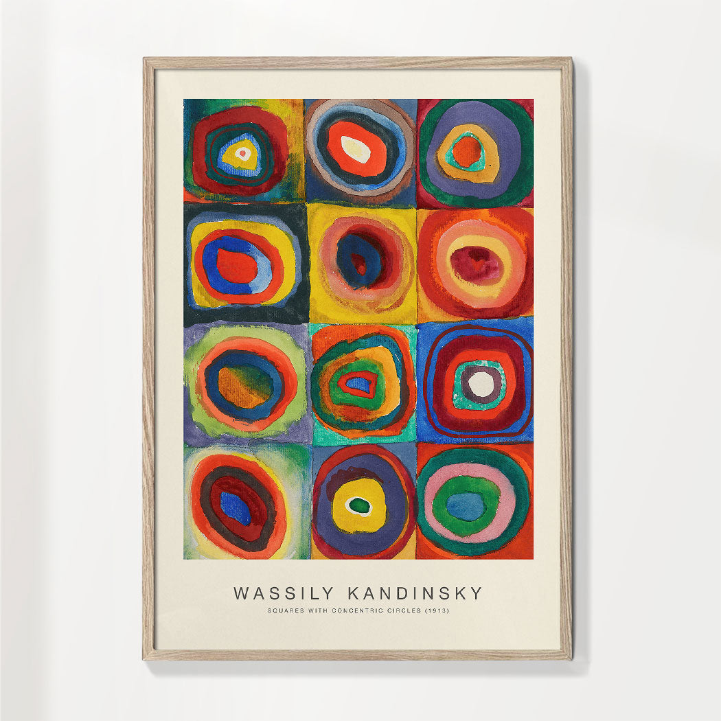 Squares with Concentric Circles (Special Edition) - Wassily Kandinsky