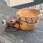 Holzbecher - WildSip - Handgefertigtes Tierdesign - Abenteuerliche Hydration