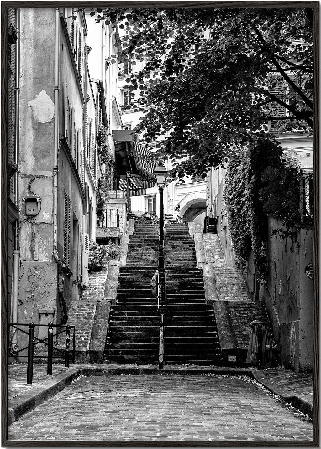 Schwarzer Montmartre - Französische Straße