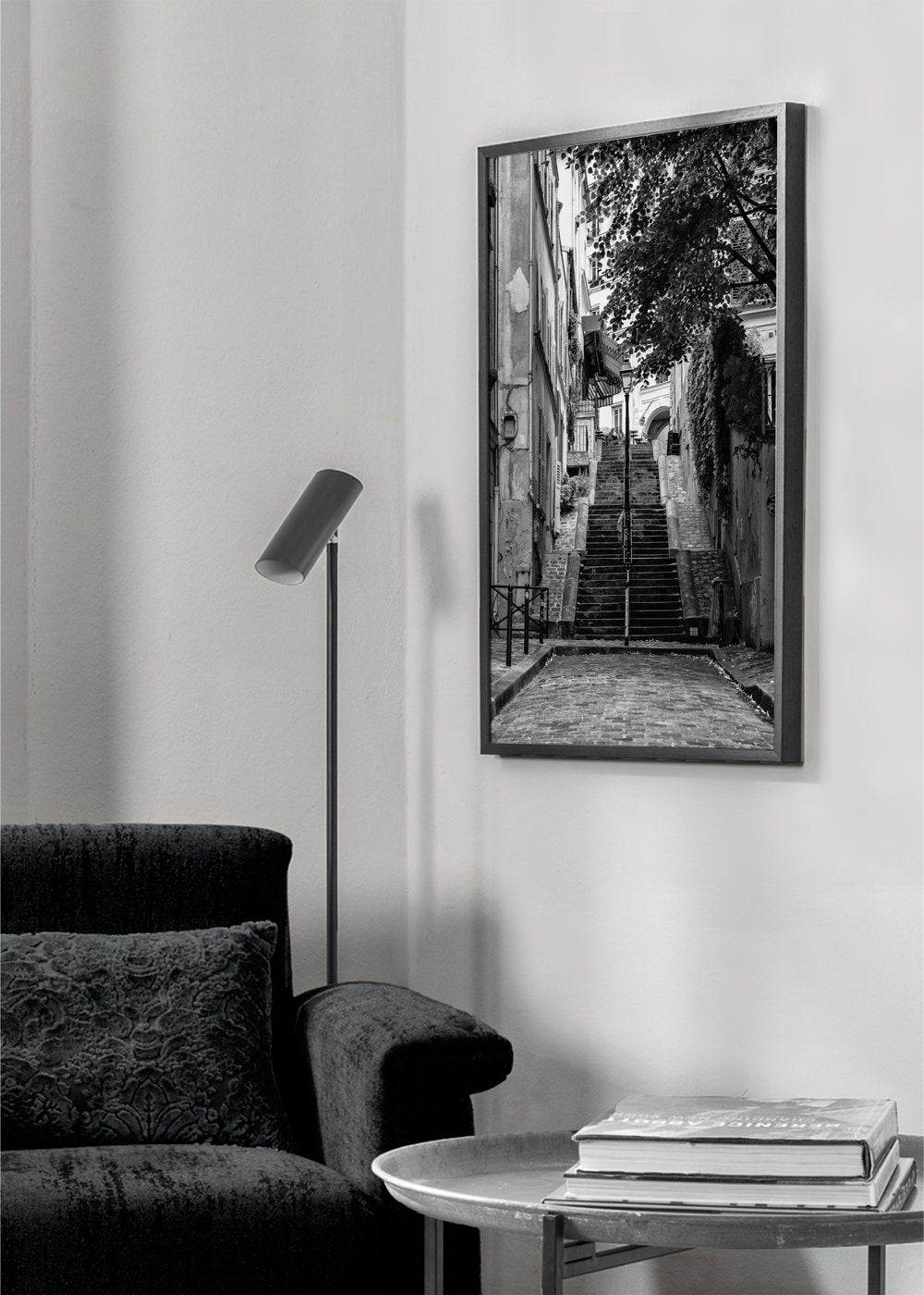 Schwarzer Montmartre - Französische Straße