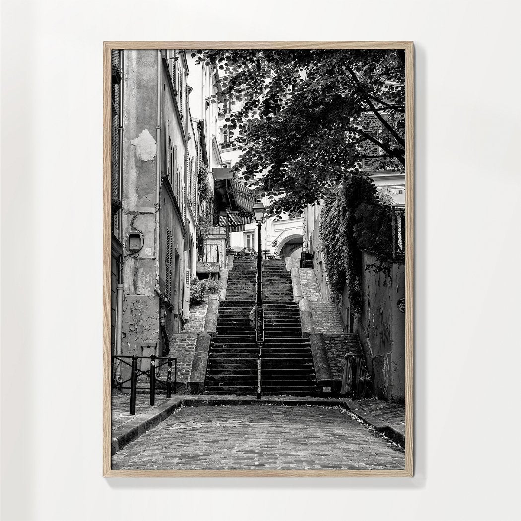 Schwarzer Montmartre - Französische Straße