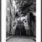 Schwarz Montmartre - Französische Straße