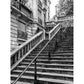 Schwarzes Montmartre - Pariser Treppengeländer