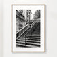 Schwarzes Montmartre - Pariser Treppengeländer