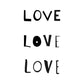 Frendorf | Love Quote schwarz