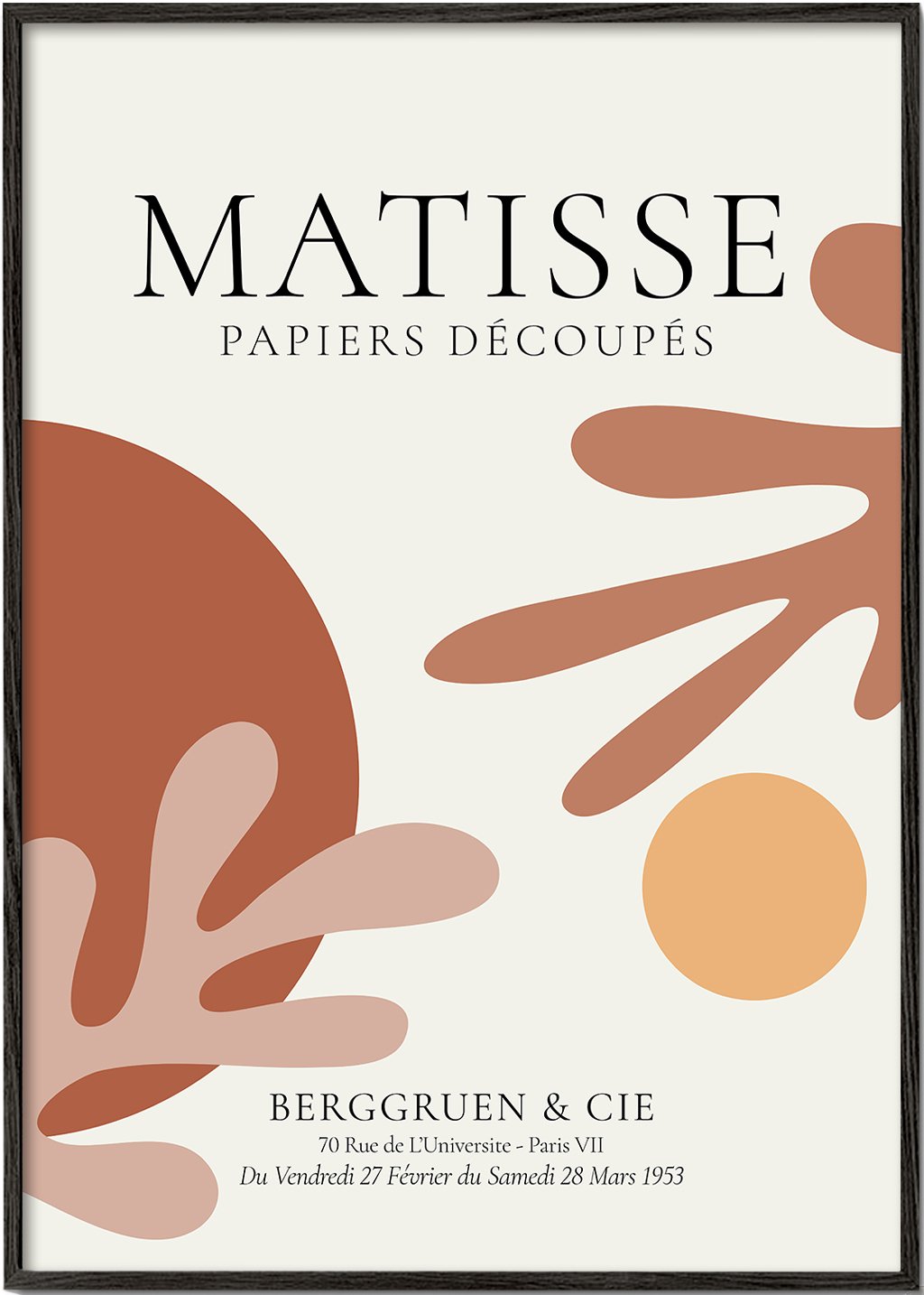 Henri Matisse Papiers découpés VII