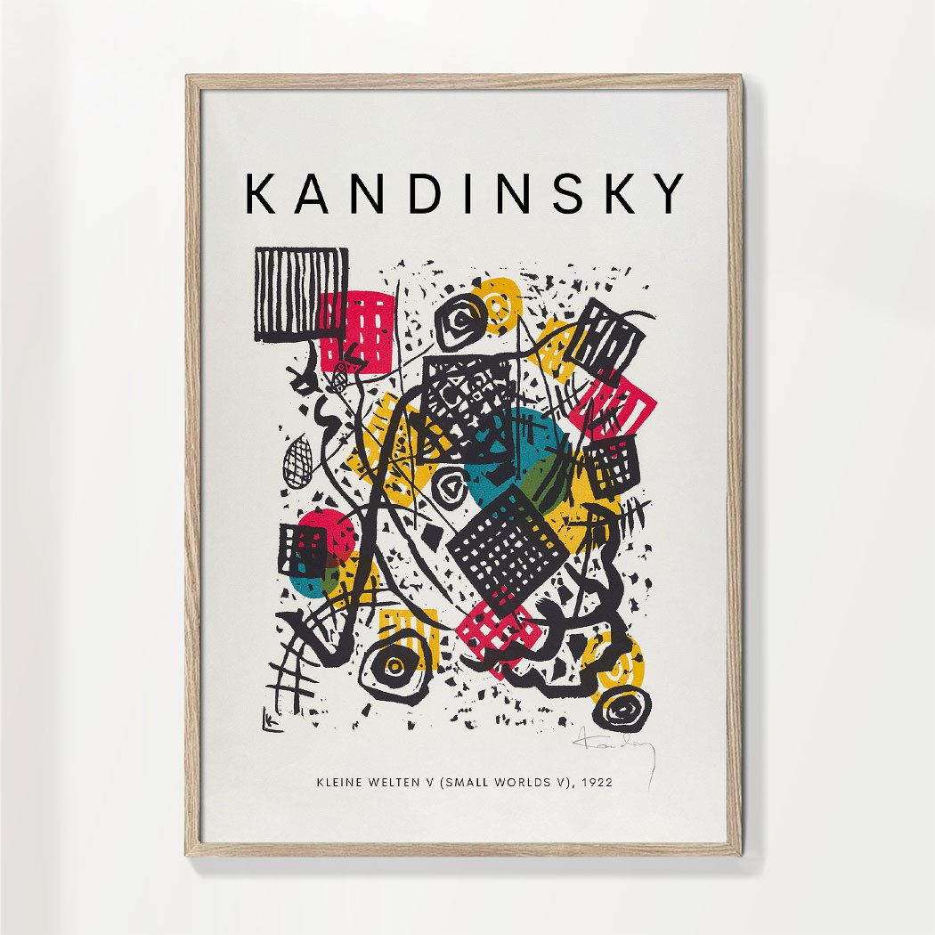Wassily Kandinsky Kleine Welten V (Small Worlds V)