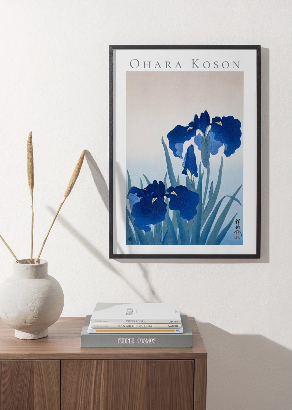 Ohara Koson Iris flowers