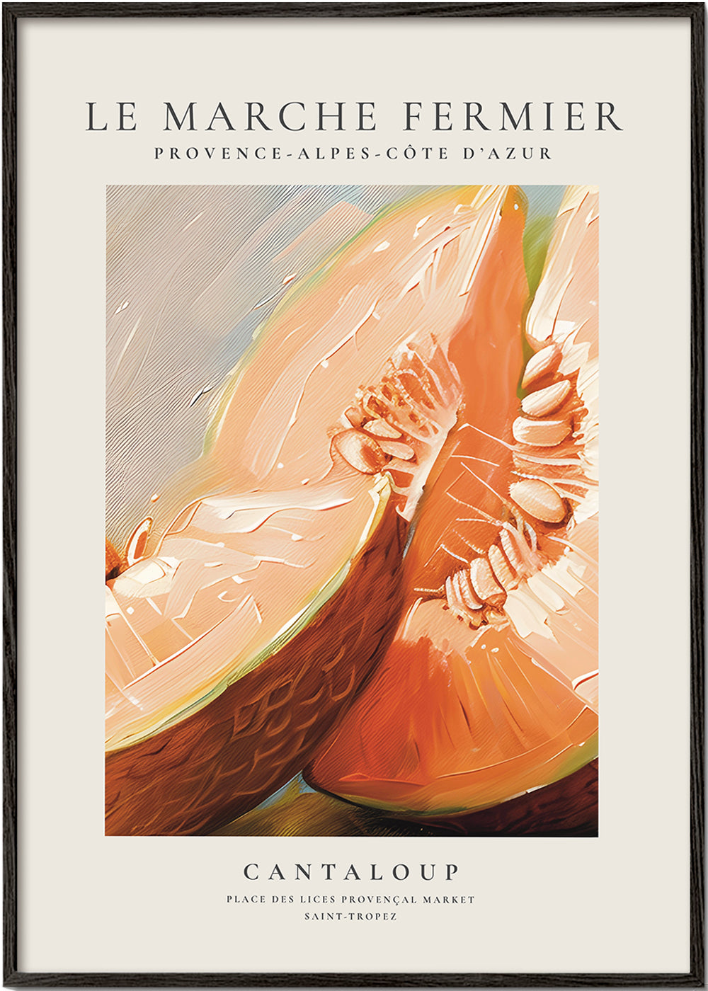 Le marche fermier - Cantaloupe