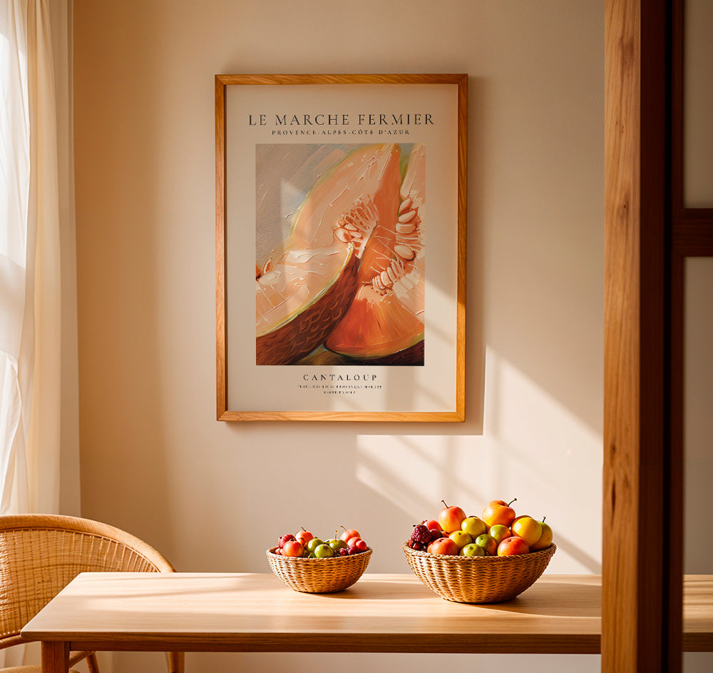 Le marche fermier - Cantaloupe