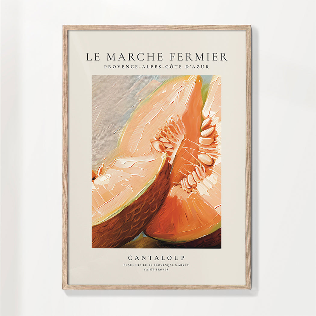 Le marche fermier - Cantaloupe