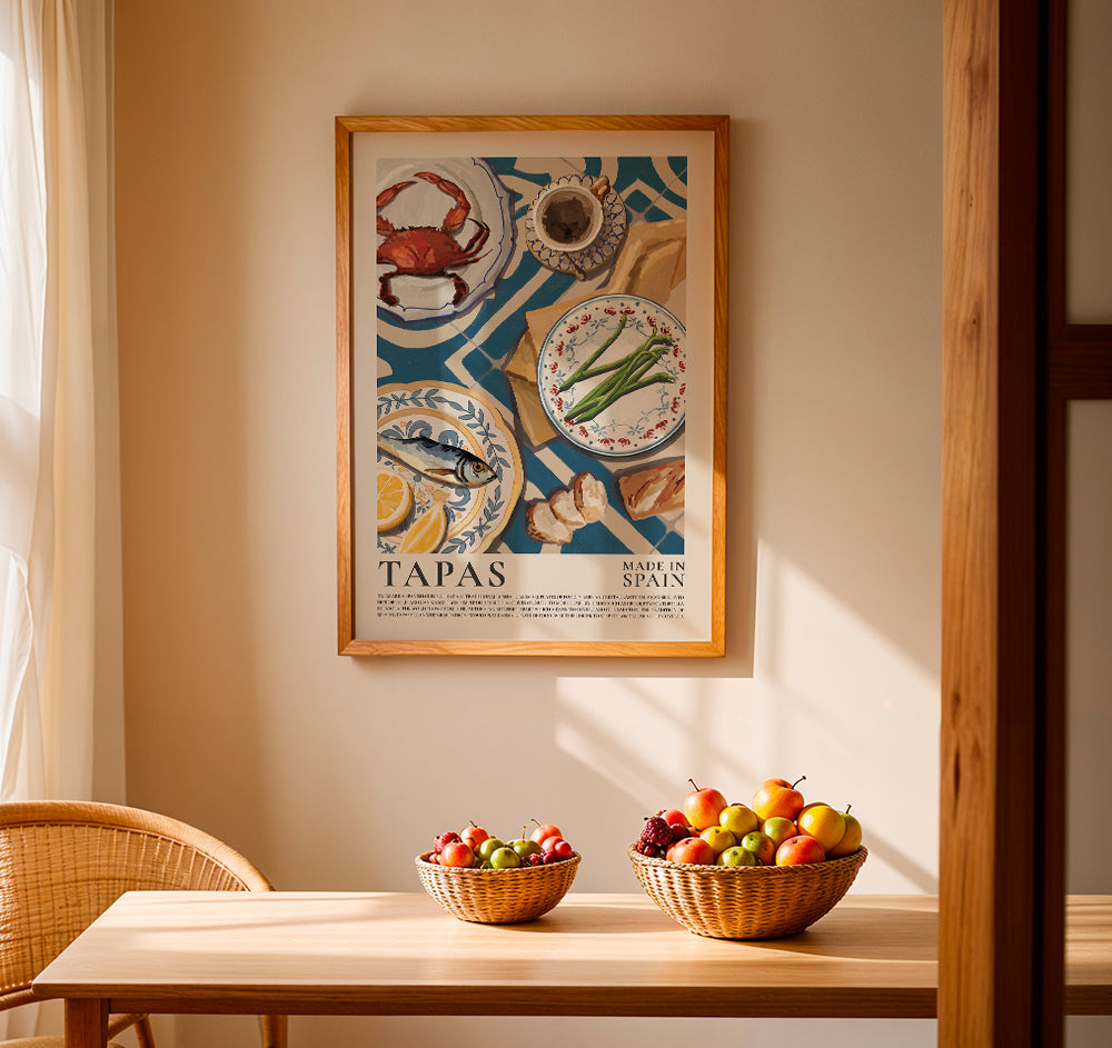 Frendorf | TapasTrove Serviergeschirr für Tapas | Spanisches Design | Perfekt für Abendessen & Feiern