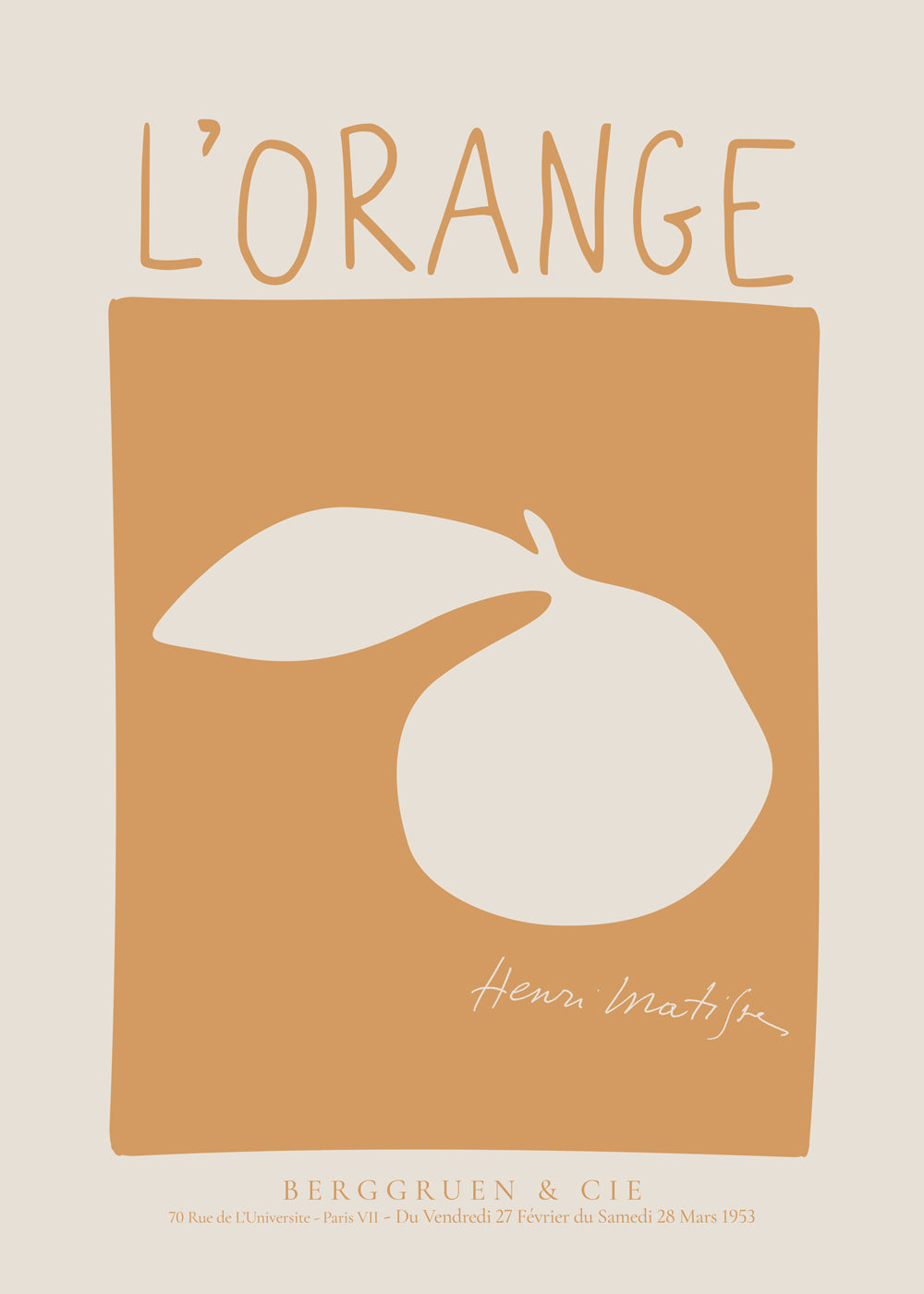 Frendorf | Henri Matisse, L’Orange