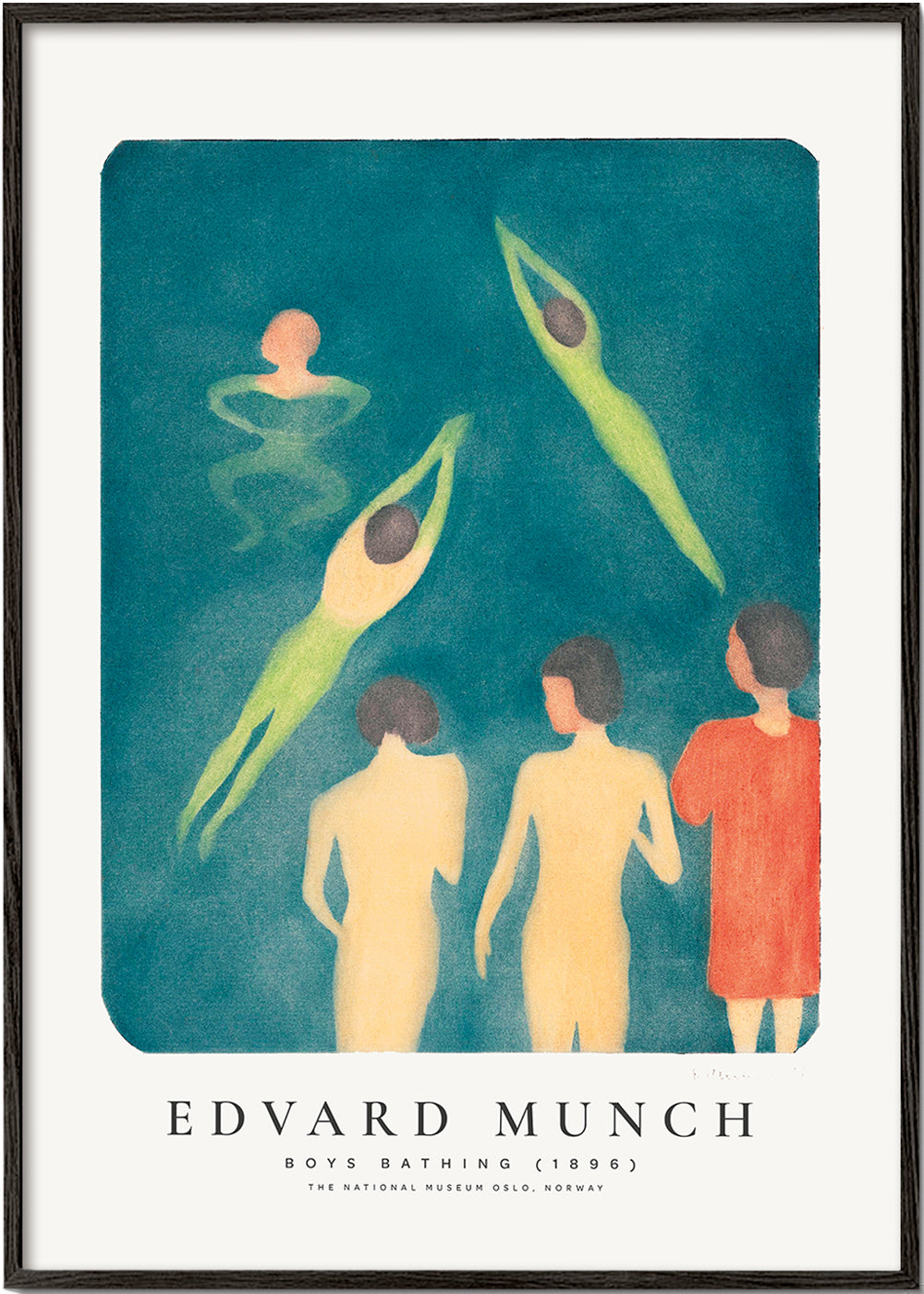 Frendorf | Edvard Munch, Jungen beim Baden 1896
