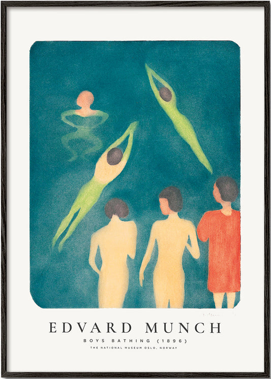 Frendorf | Edvard Munch, Jungen beim Baden 1896