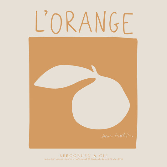 Frendorf | Henri Matisse, L’Orange - SQUARE