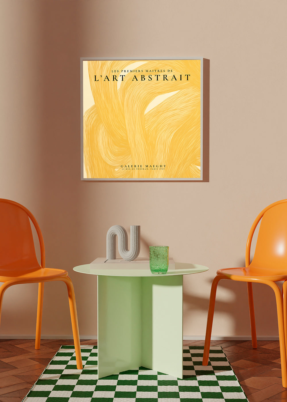 Frendorf | L'Art Abstrait, Das Galerie Maeght Ausstellungsposter - QUADRAT
