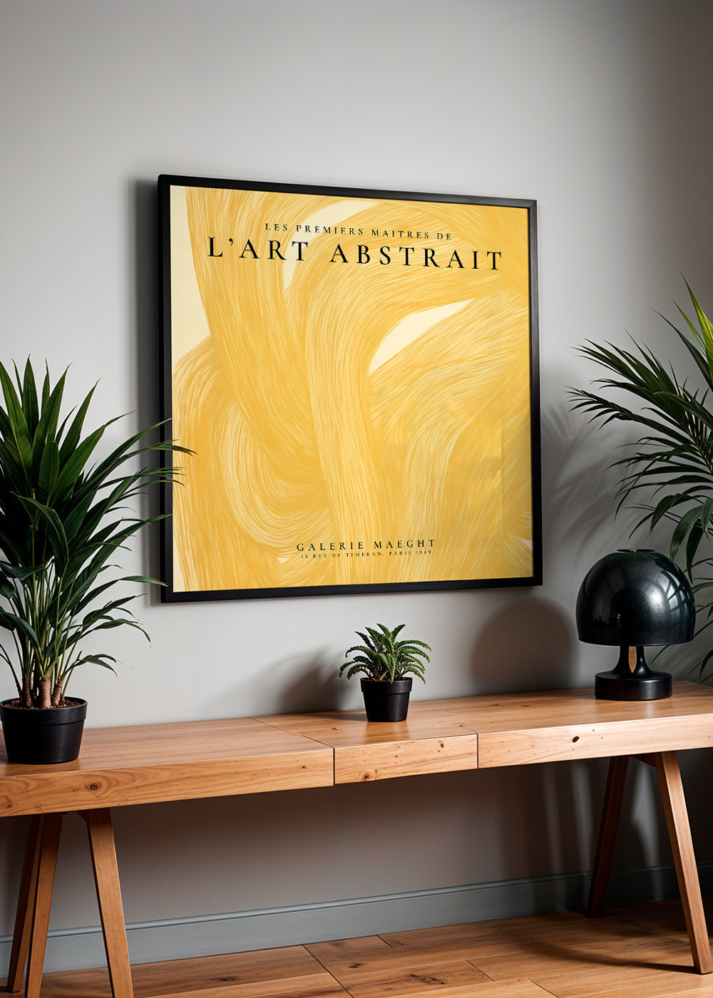 Frendorf | L'Art Abstrait, Das Galerie Maeght Ausstellungsposter - QUADRAT