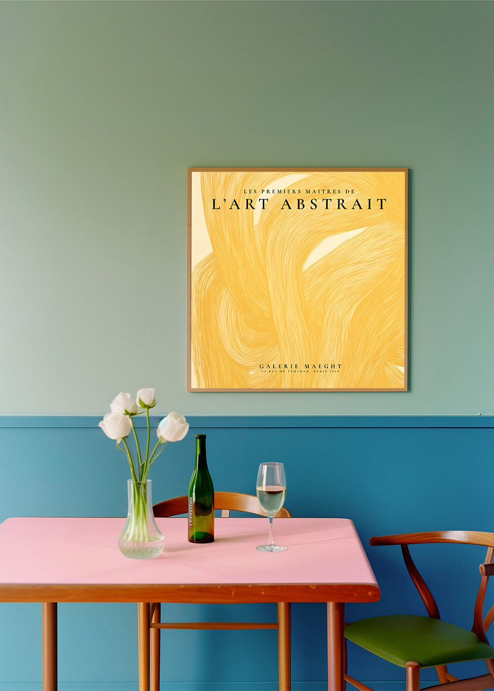 Frendorf | L'Art Abstrait, Das Galerie Maeght Ausstellungsposter - QUADRAT