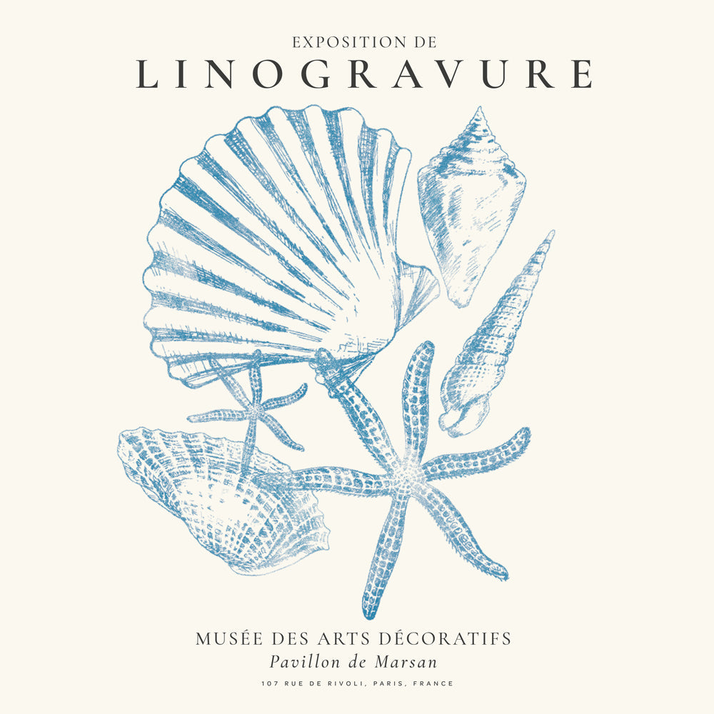 Frendorf | Linolschnittausstellung, Sealife (das Meeresleben) - QUADRAT