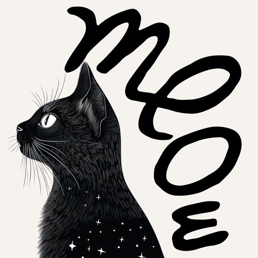 Frendorf | Meow (Katze Porträt) - QUADRAT